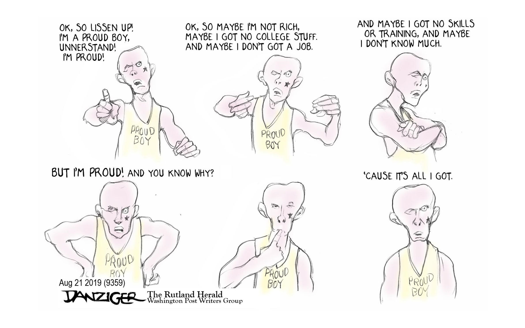 Jeff Danziger cartoon